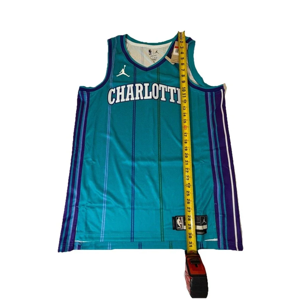 NWT Charlotte Hornets Jordan Classic Edition Swingman Jersey Men’s L 48